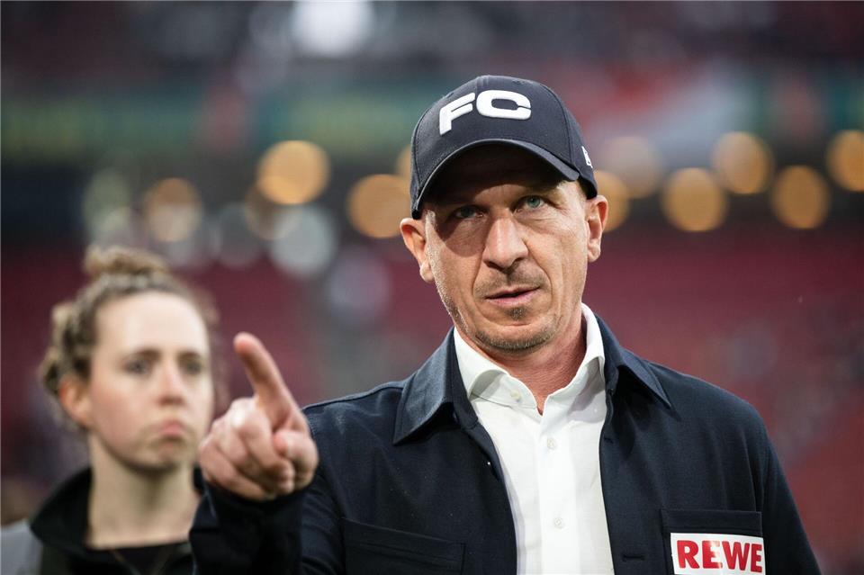 Trainer Gerhard Struber erhält von Sport-Geschäftsführer Christian Keller trotz zuletzt enttäuschender Leistungen Rückendeckung.Marius Becker/dpa