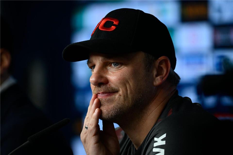 Trainer Lukas Kwasniok steht beim 1. FC Köln unter Druck. (Archivbild)Gregor Fischer/dpa