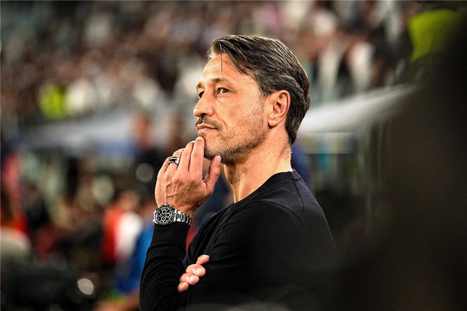 Trainer Niko Kovac betonte die positiven Aspekte des Spiels.Marco Alpozzi/LaPresse via ZUMA Press/dpa