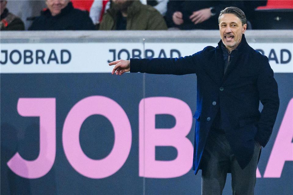 Trainer Niko Kovac fordert gegen Gladbach einen Sieg. (Archivbild)Tom Weller/dpa