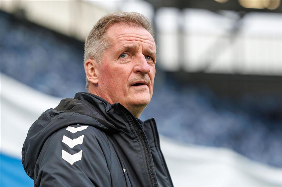 Trainer Petrik Sander war mit der Leistung seines Teams nicht unzufriedenAndreas Gora/dpa