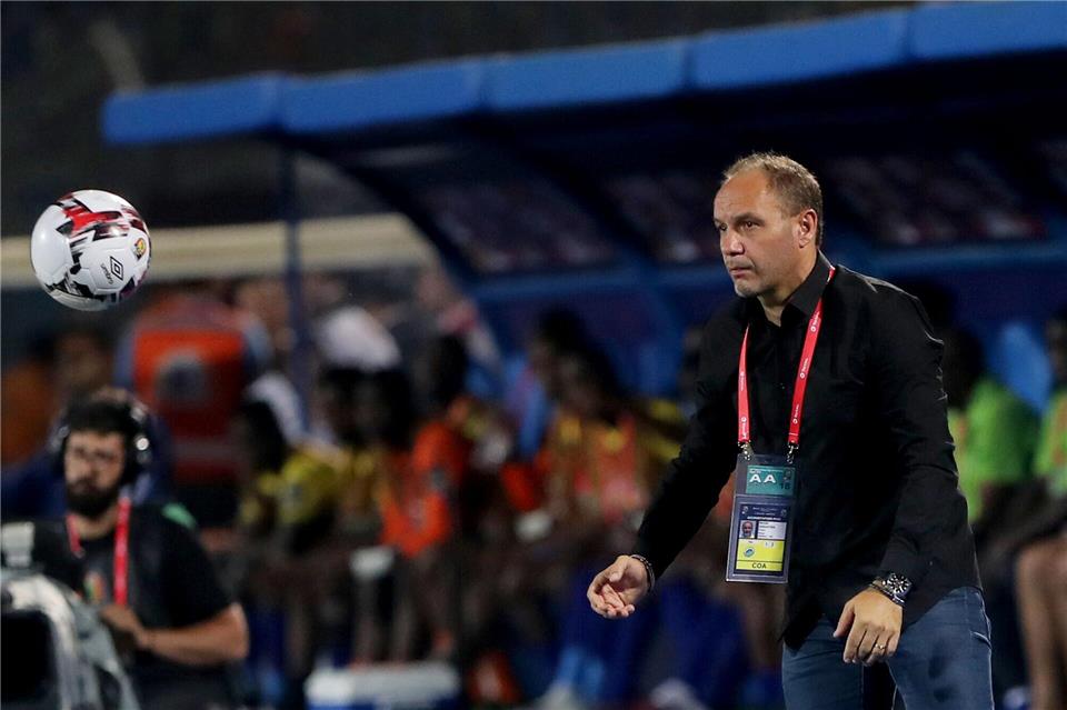 Trainer Sebastien Migné führte Haiti zur WM. (Archivbild)Gehad Hamdy/dpa