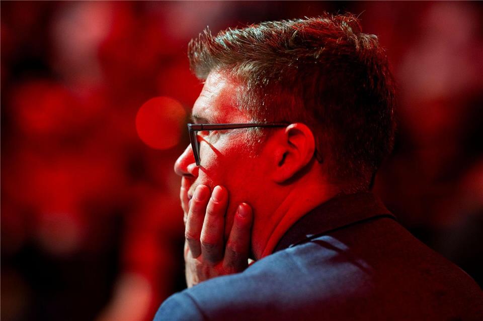 Trainer Stefan Hübner muss einen neuen Kader der SVG Lüneburg zusammenstellen.Julius Frick/dpa