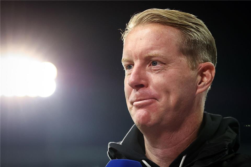 Trainer Timo Schultz und der VfL Osnabrück spielten bei Hansa Rostock. (Archivbild)Christian Charisius/dpa