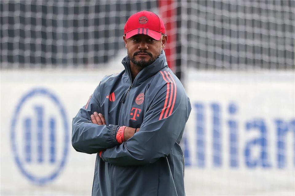 Trainer Vincent Kompany freut sich auf die Auswärtsaufgabe.Philippe Ruiz/dpa