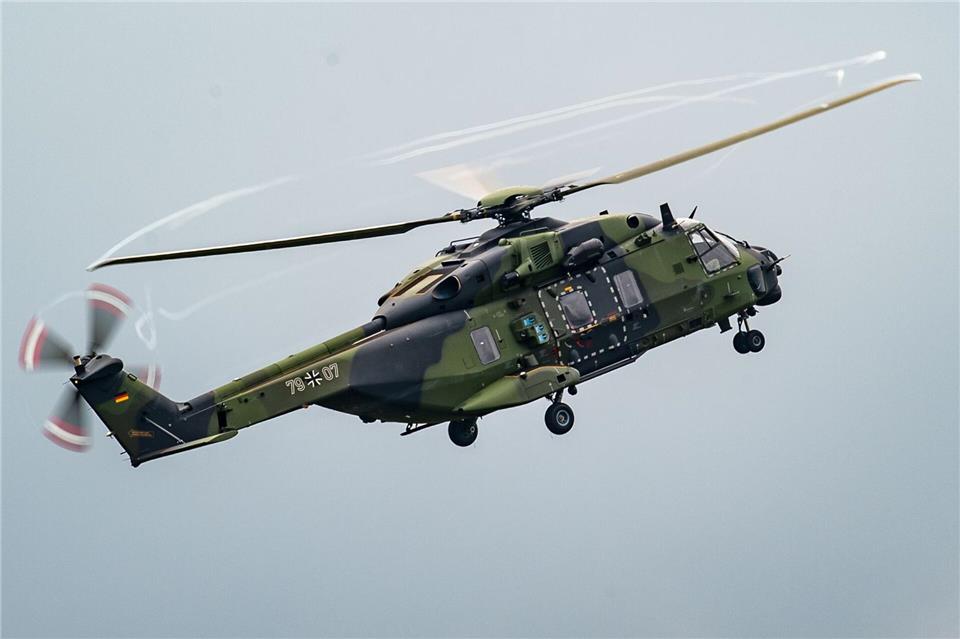 Transporthubschrauber der Bundeswehr vom Typ NH-90Philipp Schulze/dpa