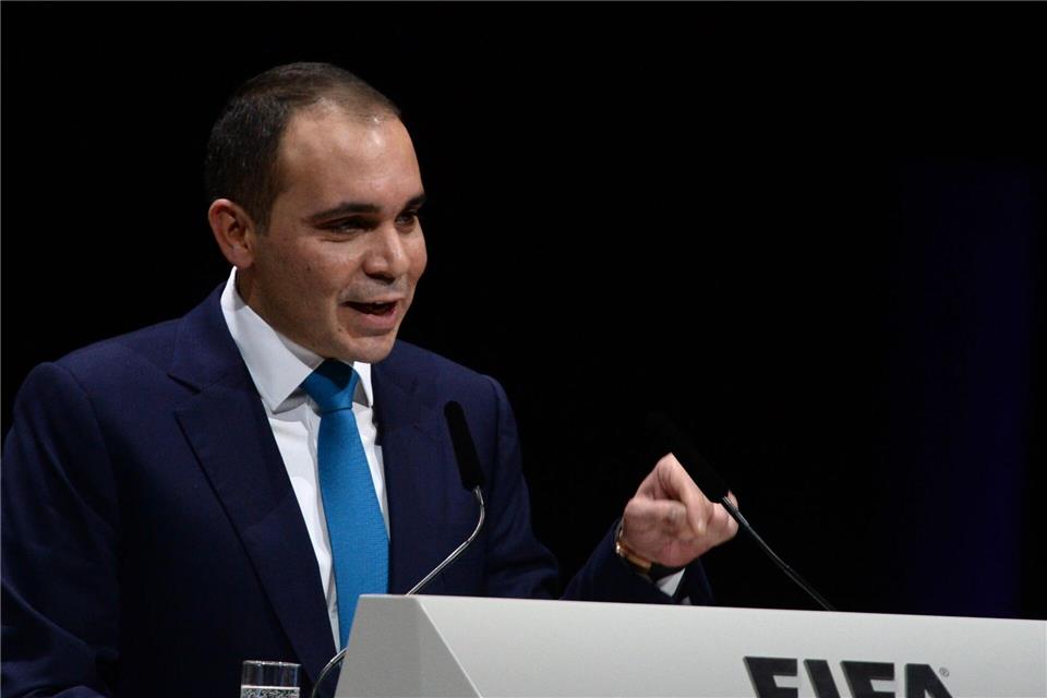 Trat gegen Infantino bei der Präsidentschaftswahl der FIFA 2016 an: Prinz Ali bin al-Hussein aus Jordanien. (Archivbild)picture alliance / dpa