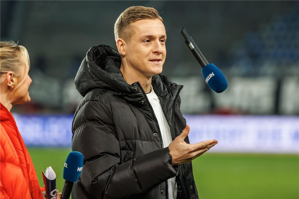 Traut Dynamo viel zu: Felix Kroos. (Archivbild)Andreas Gora/dpa