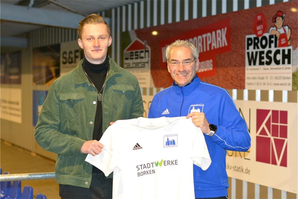 Treten ihren Job bei Westfalia Gemen im Sommer gemeinsam an: Trainer Thomas Zielaskowski (rechts) und Jan-Bernd Heisterkamp, der dann vom FC Marbeck an die Jugendburg zurückkehrt.