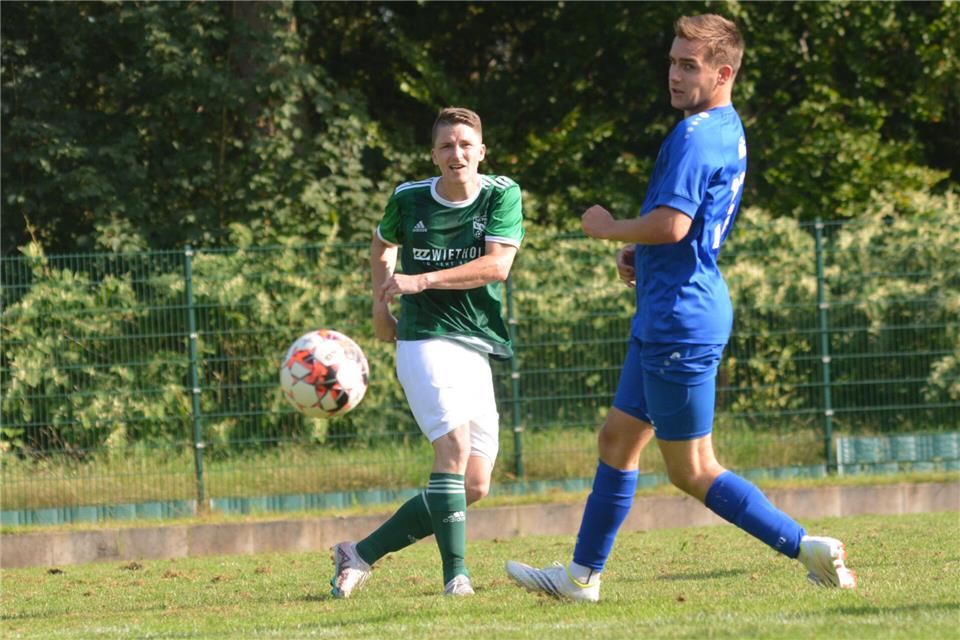 Trikottausch: Kai Storks, hier noch im Jersey des TuS Velen, spielt nur für den VfL Ramsdorf.