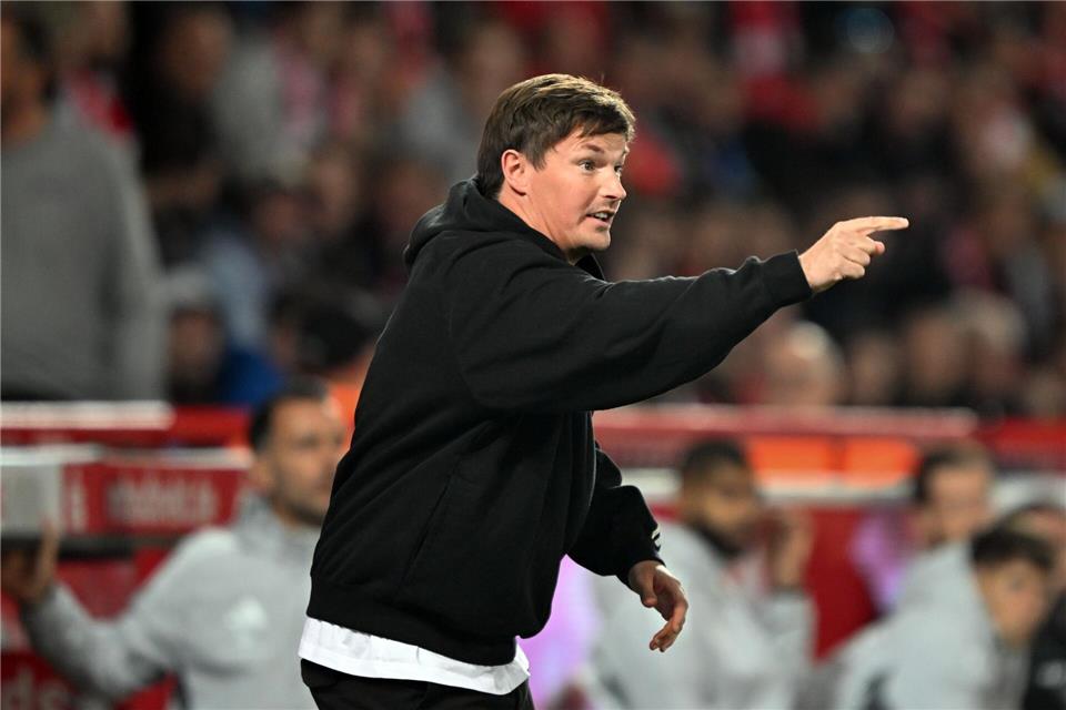 Trotz Ausfällen zuversichtlich: HSV-Trainer Merlin Polzin Soeren Stache/dpa