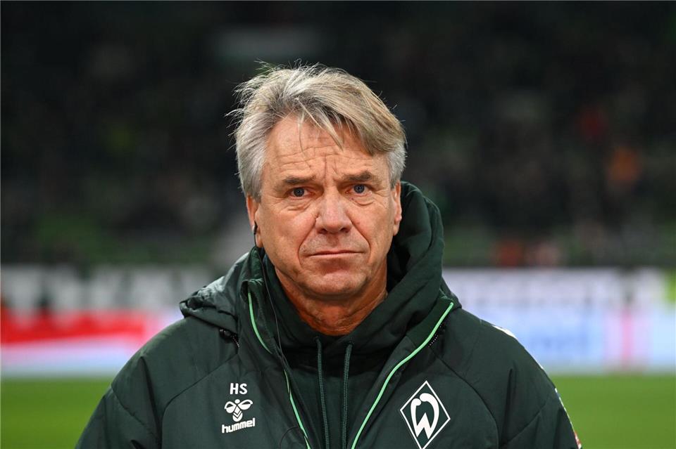 Trotz Positivlauf: Trainer Horst Steffen warnt vor Mainz 05. (Archivbild)Carmen Jaspersen/dpa