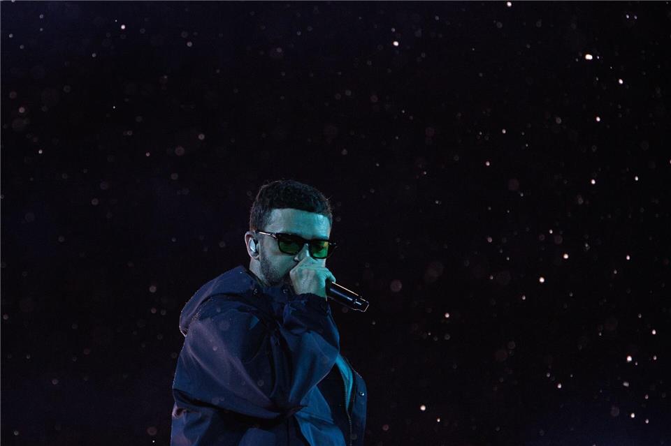 Trotz Regens kamen Zehntausende Fans zum Konzert von US-Popstar Justin Timberlake ins Olympiastadion.Carsten Koall/dpa