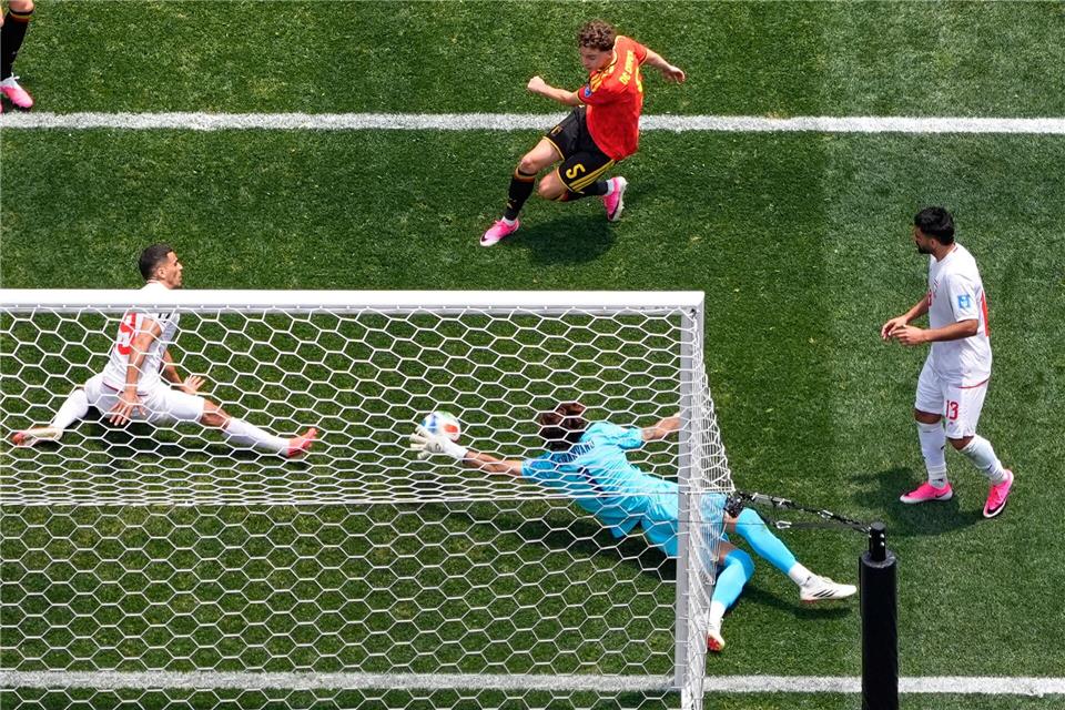 Trotz bester Chancen: Belgien traf gegen Iran einfach nicht ins Tor.Mark J. Terrill/AP/dpa