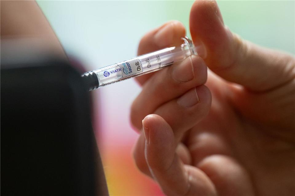 Trotz bundesweiter Impfaktion machen in Sachsen nur wenige Apotheken mit. (Symbolbild)Robert Michael/dpa