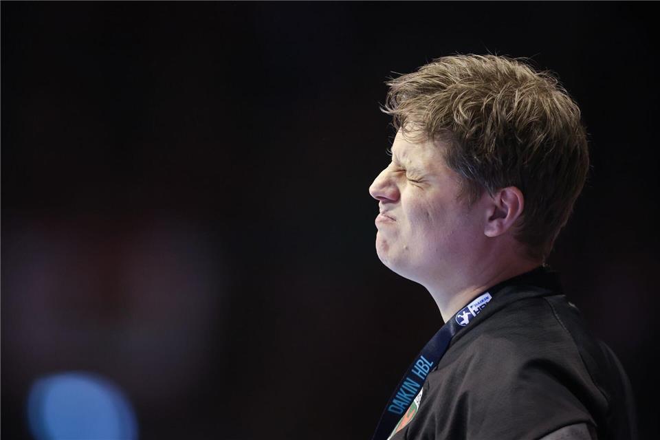 Trotz der Pleite sah Füchse-Trainer Nicolej Krickau einen guten Auftritt seines Teams in MagdeburgRonny Hartmann/dpa-Zentralbild/dpa