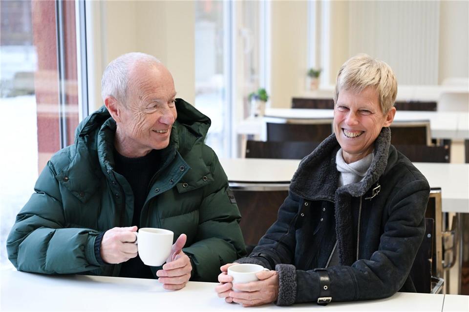 Trotz der erschütternden Diagnose, behält die 57-Jährige ihren Optimismus.Jens Kalaene/dpa