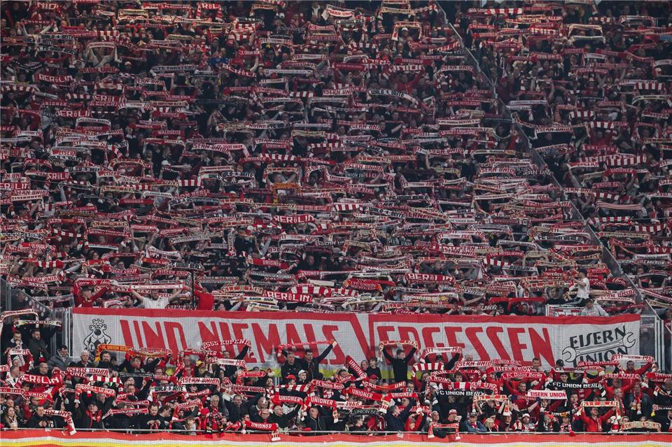 Trotz einer Saison-Rekordkulisse verlor Union Berlin gegen die TSG Hoffenheim. (Archivbild)Jan Woitas/dpa