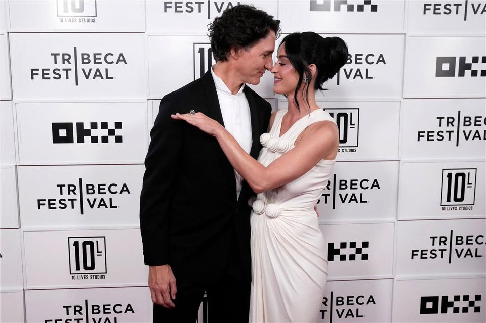 Trudeau und Perry hatten ihre Beziehung im vergangenen Jahr öffentlich gemacht. (Archivbild)Charles Sykes/Invision/AP/dpa