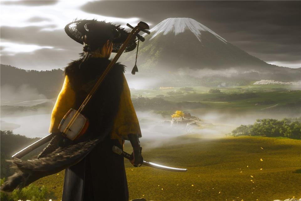 Trügerische Idylle: Atsus Katana-Schwert ist verdammt scharf.Sony Interactive Entertainment/dpa-tmn