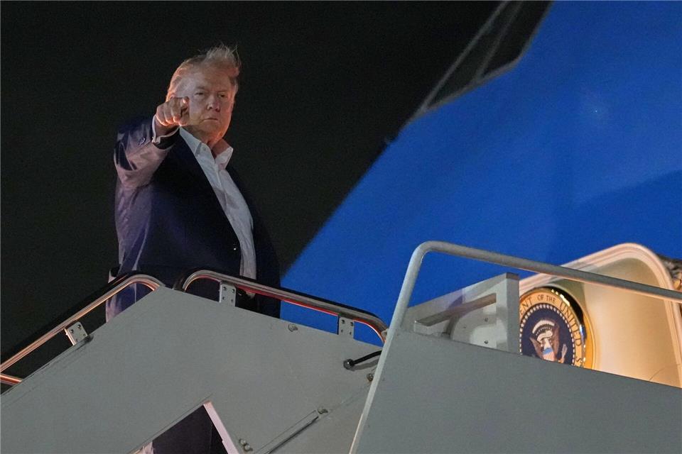 Trump bringt die Einigung auf ein Iran-Abkommen mit zum Gipfel.Julia Demaree Nikhinson/AP/dpa