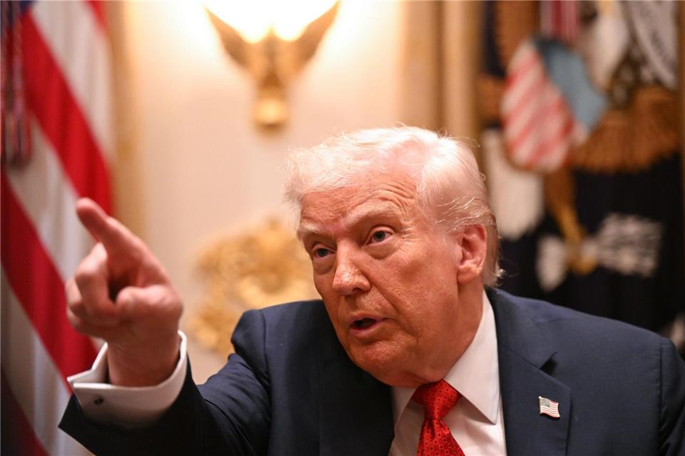 Trump geht von Rebellen innerhalb der Hamas aus. Lukas Coch/AAP/dpa