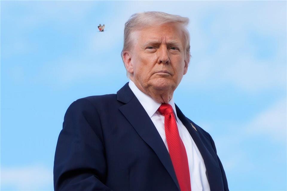 Trump habe das Herz und Gefäßsystem eines 65-Jährigen, meint sein Leibarzt.Alex Brandon/AP/dpa