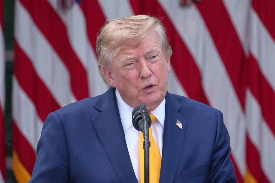 Trump hat eine neue Idee für eine Umbenennung (Archivbild).Alex Brandon/AP/dpa