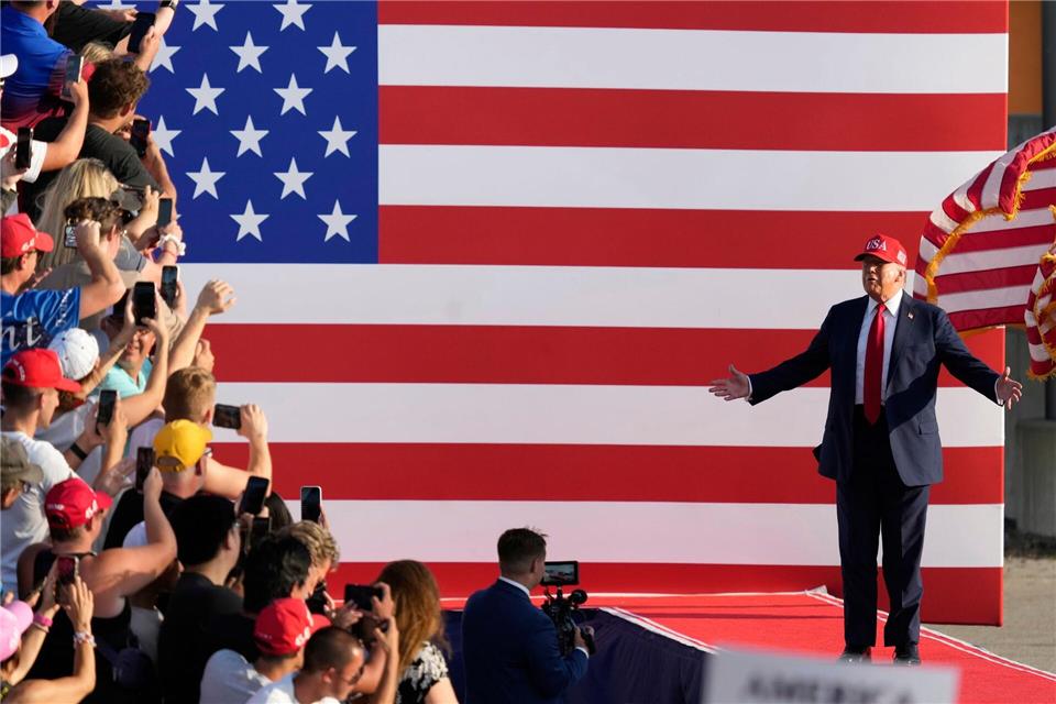 Trump hat innenpolitisch einen wichtigen Erfolg erzielt. Charlie Neibergall/AP/dpa