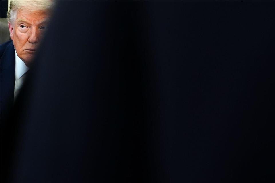 Trump ist wegen der Lage im Iran-Konflikt angeblich frustriert.  Julia Demaree Nikhinson/AP/dpa