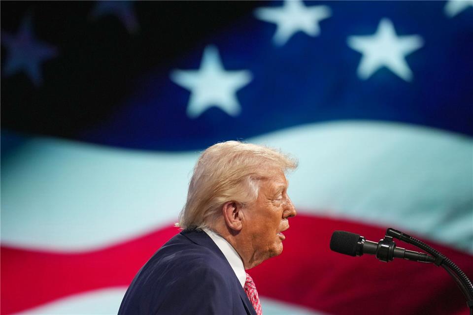 Trump kritisiert Merz.Mark Schiefelbein/AP/dpa