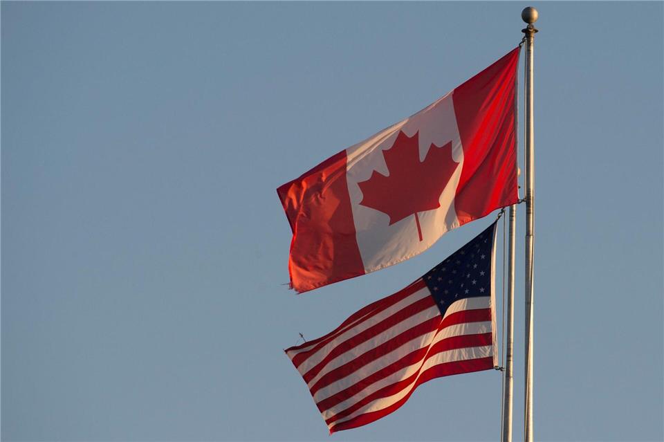 Trump kündigt neue Zölle gegen Nachbar Kanada an. (Archivbild)Jonathan Hayward/The Canadian Press/AP/dpa