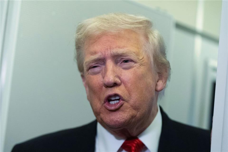 Trump mischt sich in den Wahlkampf ein.Manuel Balce Ceneta/AP/dpa