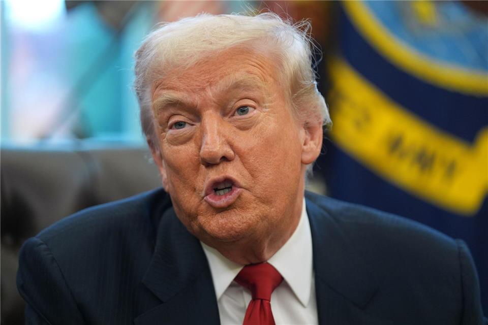 Trump nennt den Angriff in Washington einen Terrorakt. (Archivbild)Evan Vucci/AP/dpa