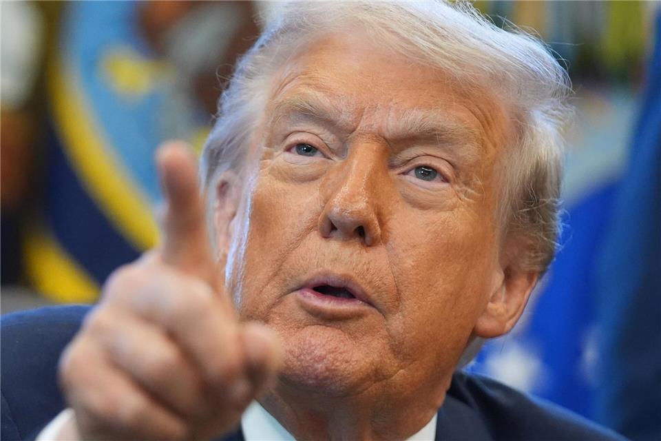 Trump nennt den Angriff in Washington einen Terrorakt. (Archivbild)Evan Vucci/AP/dpa