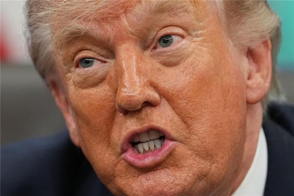 Trump plant sich einem Medienbericht zufolge über Einsatzoptionen seines Militärs gegen den Iran informieren lassen. (Archivbild)Matt Rourke/AP/dpa