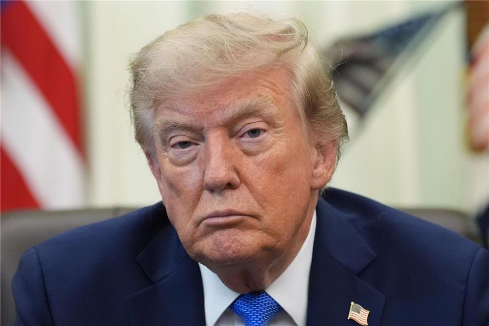 Trump rechnet nach eigenen Worten mit einem baldigen Ende des Iran-Kriegs. Alex Brandon/AP/dpa