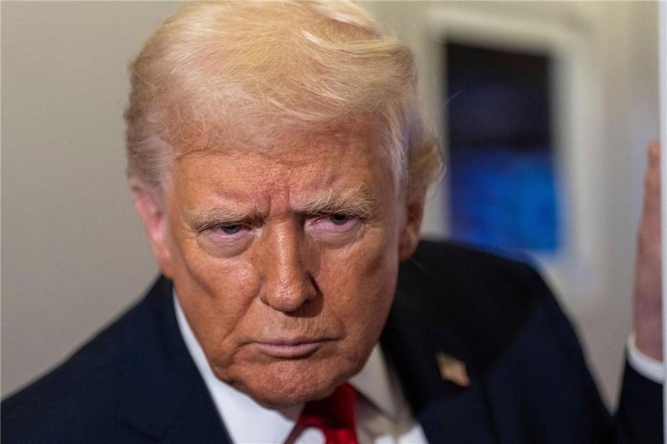 Trump schießt immer wieder mit Kritik gegen Medien - nun beleidigt er eine Journalistin der „New York Times“. Alex Brandon/AP/dpa