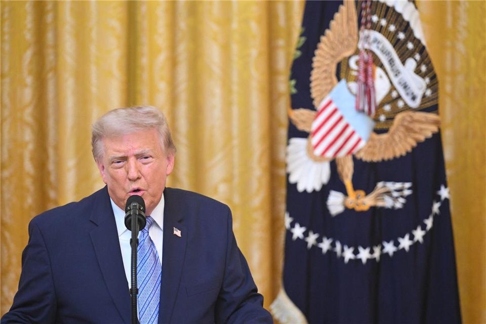 Trump sieht die USA im Iran auf der Gewinnerseite. Saul Loeb/Pool AFP/AP/dpa