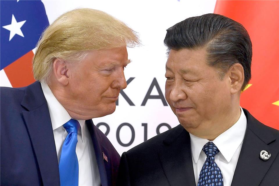 Trump und Xi trafen sich schon einmal. Susan Walsh/AP/dpa