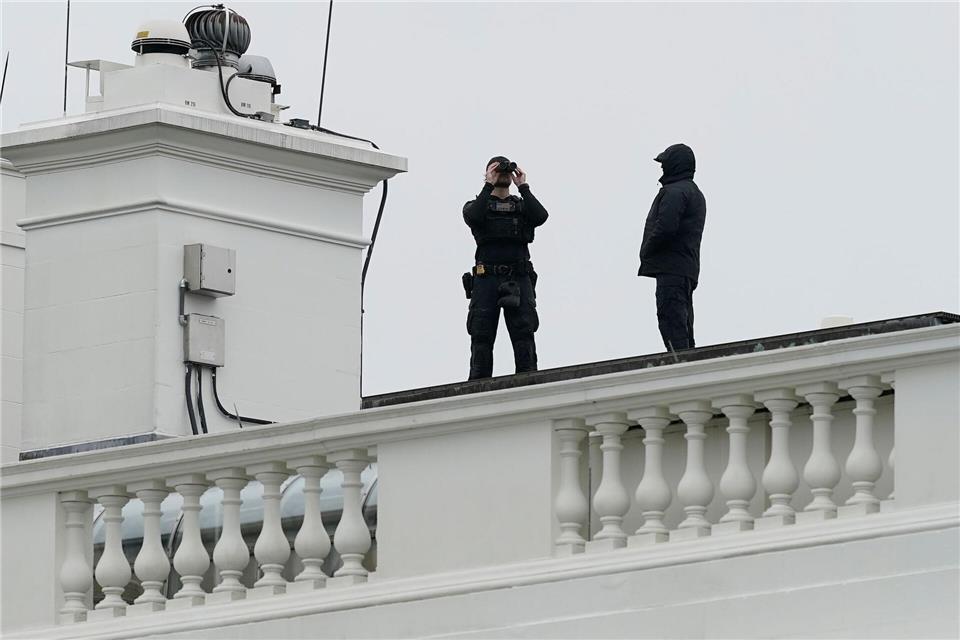 Trump war im Weißen Haus, als die Schüsse fielen. Jose Luis Magana/AP/dpa