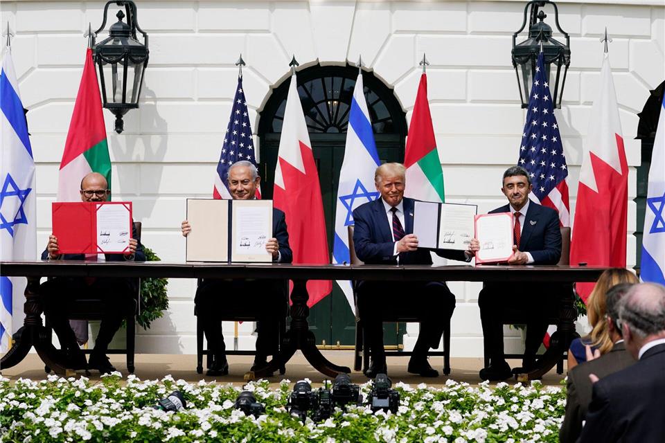 Trump will, dass noch mehr Länder beitreten (Archivbild). Alex Brandon/AP/dpa