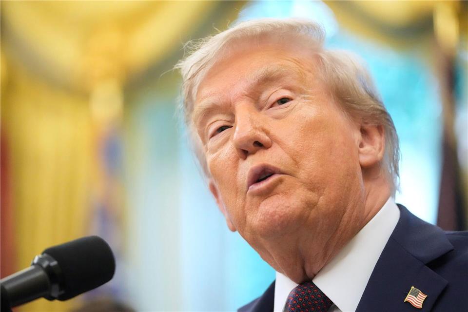 Trump wollte Cook wegen angeblichen Hypothekenbetrugs ihres Amtes entheben.Mark Schiefelbein/AP/dpa