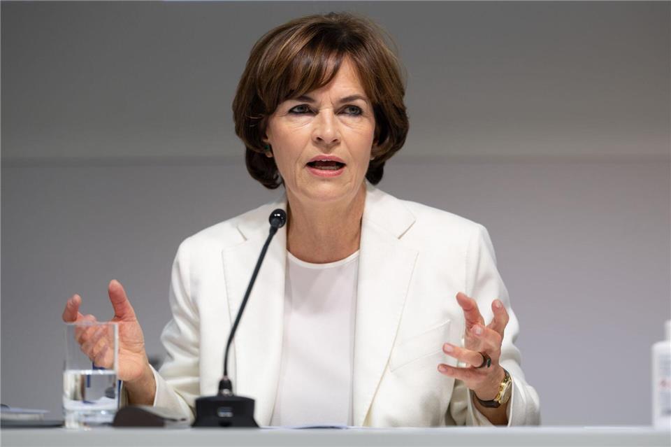 Trumpf-Chefin Nicola Leibinger-Kammüller kann sich höhere Steuern vorstellen. (Archivbild)Marijan Murat/dpa