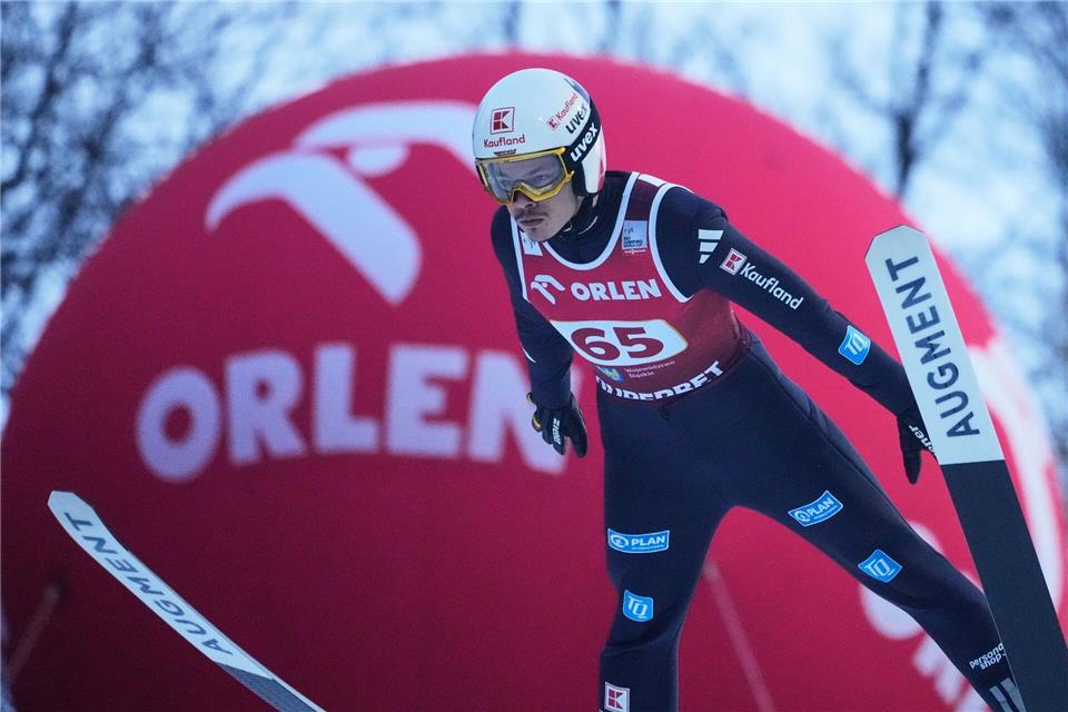 Trumpfte in Wisla zweimal auf: Philipp Raimund.Czarek Sokolowski/AP/dpa