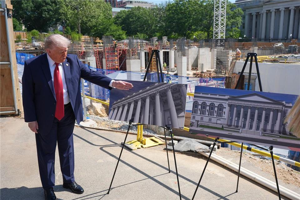 Trumps Pläne für den Ballsaal (Archivbild). Jacquelyn Martin/AP/dpa