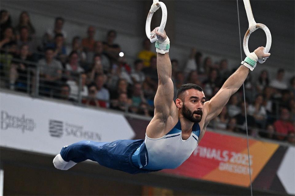 Turnte sein erstes EM-Finale: Artur Sahakyan. (Archivbild)Hendrik Schmidt/dpa