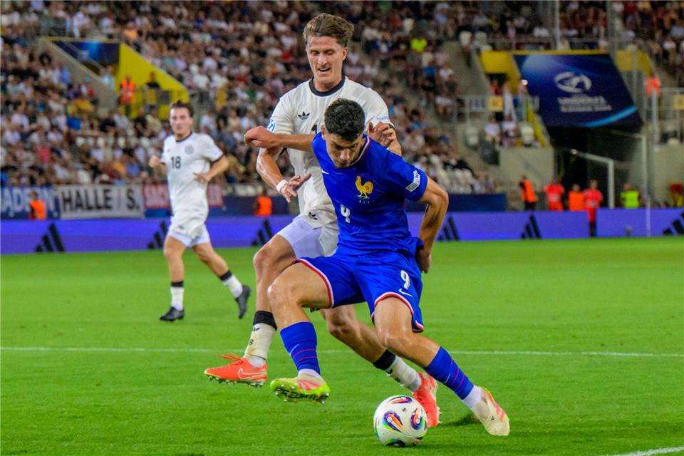 U 21-Nationalspieler Tim Oermann kann als Innen- und als Außenverteidiger spielen.Veronika Mihalikova/TASR Slovakia/AP/dpa