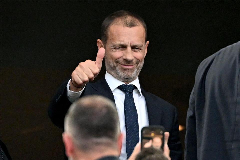 UEFA-Chef Ceferin kann einen sportpolitischen Erfolg verbuchen. (Archivbild)Marijan Murat/dpa