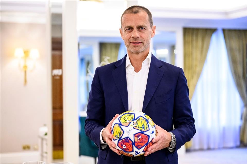 UEFA-Chef vor EM-Start: „Ich denke, es wird ein Fest“ UEFA-Präsident Aleksander Ceferin sorgt sich bei der EM um die Sicherheit.